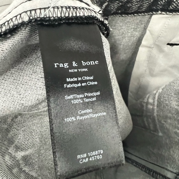 Rag & Bone Miramar liquid Alex straight leg pant - Picture 9 of 11